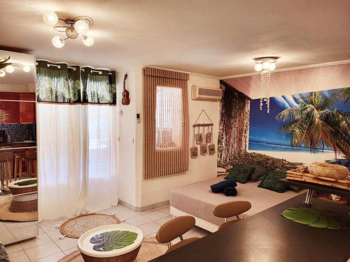 Le Studio Tahiti 4 Pers 600M De La Plage La Faviere Bormes-les-Mimosas Eksteriør billede