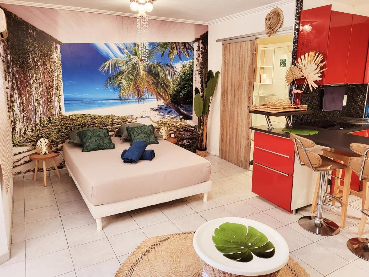 Le Studio Tahiti 4 Pers 600M De La Plage La Faviere Bormes-les-Mimosas Eksteriør billede